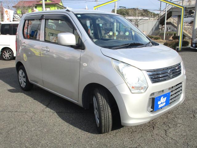 ワゴンR FX 5速マニュアル車 フルセグMナビ Bluetooth対応 前後ドラレコ DVDプレーヤー ETC キーレス アイドリングストップ AUTOエアコン フルフラット 電動格納ドアミラー(25枚目)