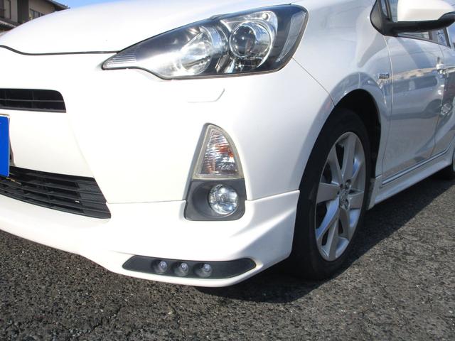 アクア Ｇ　８型フルセグナビ　バックカメラ　Ｂｌｕｅｔｏｏｔｈ対応　ＴＲＤフルエアロ　純正１６インチアルミ　ＥＴＣ　シートヒーター　ＤＶＤ再生　スマートキー＆プッシュスタート　オートエアコン（22枚目）