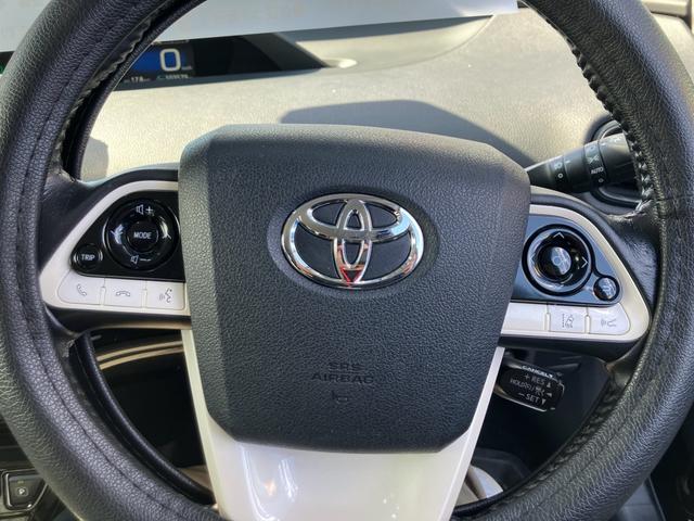 プリウス S 色替 純正ナビ バックカメラ ETC トヨタセーフティーセンス デジタルインナーミラー ドライブレコーダー スマートキー プッシュスタート セキュリティー(23枚目)