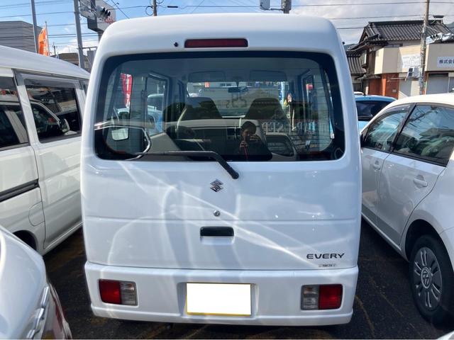 エブリイ PA インパネオートマ エアコン パワステ 両側スライドドア アルミホイール ラジオ ヘッドライトレベライザー 運転席助手席エアバック 積載量350kg(4枚目)