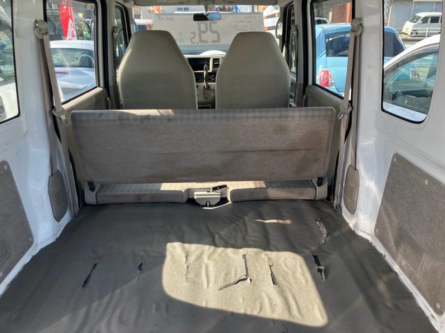 エブリイ PA インパネオートマ エアコン パワステ 両側スライドドア アルミホイール ラジオ ヘッドライトレベライザー 運転席助手席エアバック 積載量350kg(6枚目)