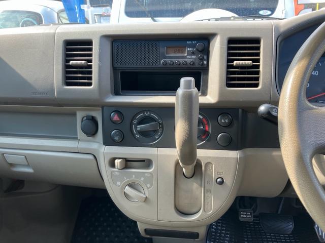 エブリイ PA インパネオートマ エアコン パワステ 両側スライドドア アルミホイール ラジオ ヘッドライトレベライザー 運転席助手席エアバック 積載量350kg(17枚目)