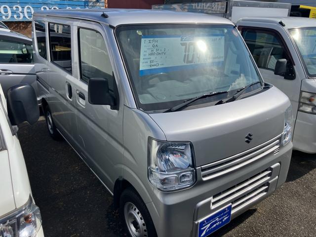 エブリイ GA インパネオートマ エアコン パワステ CD 両側スライドドア 運転席助手席エアバック ヘッドライトレベライザー 積載量350kg(2枚目)