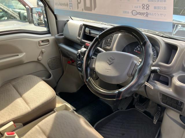 エブリイ GA インパネオートマ エアコン パワステ CD 両側スライドドア 運転席助手席エアバック ヘッドライトレベライザー 積載量350kg(8枚目)