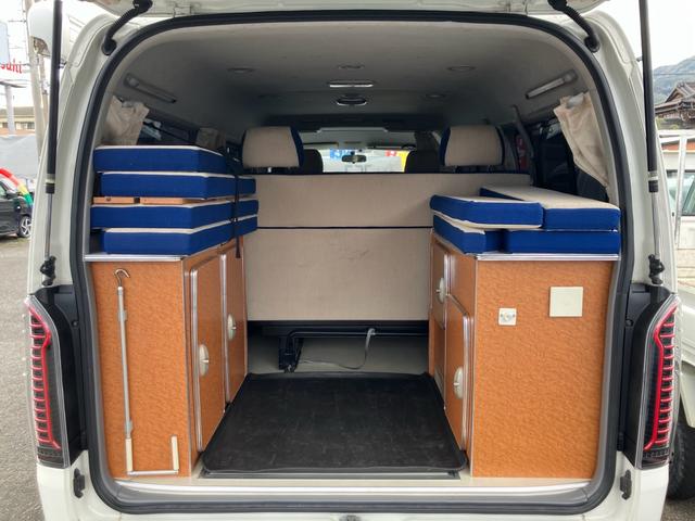 キャンピング仕様　ディスプレイオーディオ　バックカメラ　ＥＴＣ　片側パワースライドドア　キーレス　社外アルミホイール