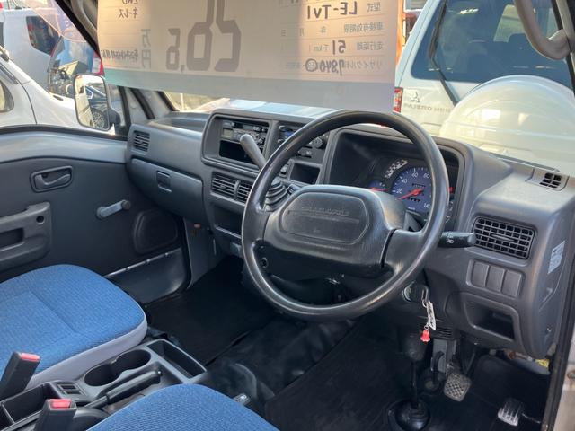 サンバーバン ＶＣ　オートマ　キーレス　純正アルミホイール　エアコン　パワステ　運転席エアバック　両側スライドドア　積載量３５０ｋｇ（8枚目）