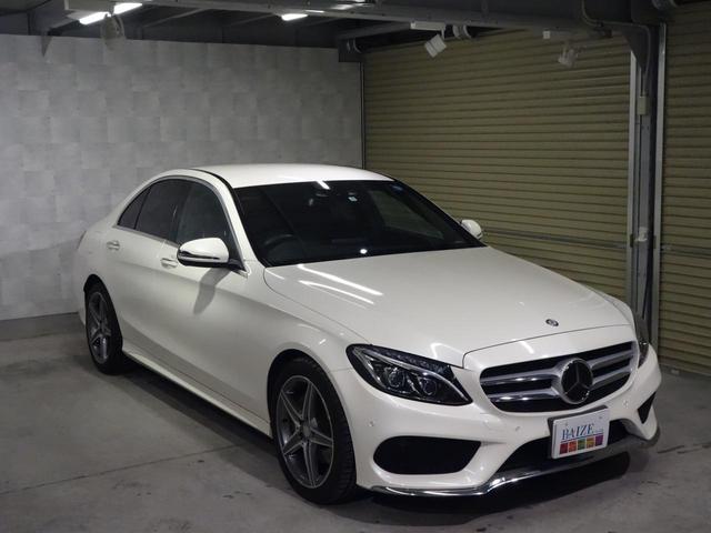 Ｃ２２０ｄアバンギャルド　ＡＭＧライン　禁煙ベーシックＰレーダーＳナビＴＶＢｓＭｓＡＣＣＢカメラＦＲセンサーＥＴＣエアサス黒革Ｍ付ＰシートシートヒーターＡライト（ＬＥＤ）ＲフォグランプパドルシフトＡＷエアコン１８ＡＷ(5枚目)