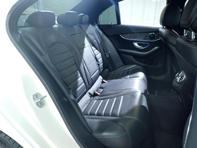 Cクラス C200アバンギャルド AMGライン 禁煙/レザーエクスクルーシブパッケージ/レーダーセーフティパッケージ/ベーシックパッケージ/黒革シート/パフュームアトマイザー/パワートランク/ヘッドアップディスプレイ/純正HDDナビ/ETC(19枚目)