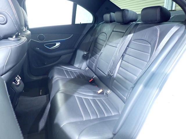Cクラス C200アバンギャルド AMGライン 禁煙/レザーエクスクルーシブパッケージ/レーダーセーフティパッケージ/ベーシックパッケージ/黒革シート/パフュームアトマイザー/パワートランク/ヘッドアップディスプレイ/純正HDDナビ/ETC(20枚目)