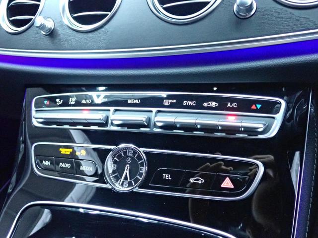 Ｅクラス Ｅ２００　アバンギャルド　スポーツ　禁煙／レーダーセーフティパッケージ／レザーパッケージ／純正ＨＤＤナビ／Ｂｌｕｅｔｏｏｔｈ／全方位カメラ／ブラインドスポットモニター／アダプティブクルーズコントロール／ハイビームアシスト（34枚目）