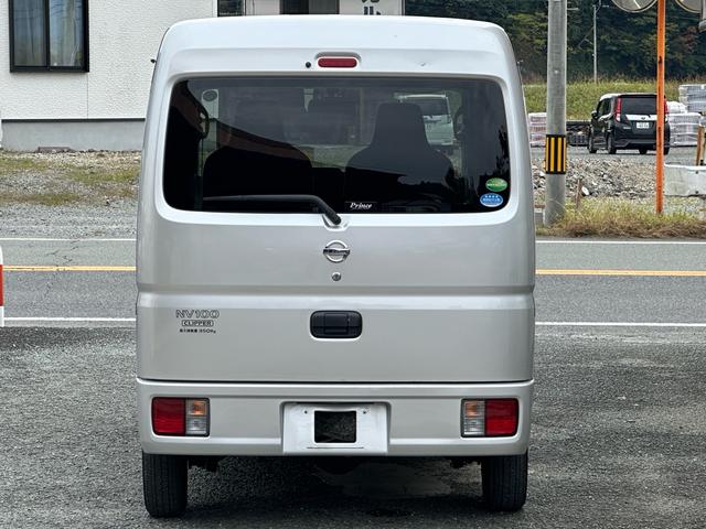 ＮＶ１００クリッパーバン ＤＸ　ＧＬパッケージ　車検２年　４速オートマ　ＥＴＣ　ドライブレコーダー　パワーウインド　キーレス　フルフラット　ドアバイザー　ワンオーナー　走行７．０万キロ（8枚目）