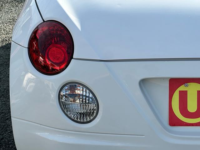 コペン アクティブトップ 車検2年付 電動オープン レッド革シート 両席シートヒーター 社外アルミホイール ETC DVD CD ブラックレザー ツインドリンクホルダー(10枚目)