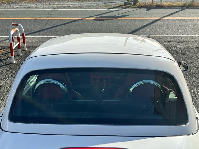 コペン アクティブトップ 車検2年付 電動オープン レッド革シート 両席シートヒーター 社外アルミホイール ETC DVD CD ブラックレザー ツインドリンクホルダー(38枚目)