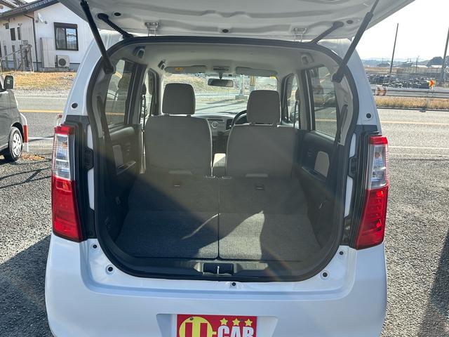 ワゴンR FX 車検2年付 アイドリングストップ ETC CD キーレス プライバシーガラス メッキグリル ドアバイザー 電動格納ミラー 走行5.3万(12枚目)