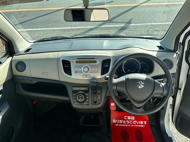 ワゴンR FX 車検2年付 アイドリングストップ ETC CD キーレス プライバシーガラス メッキグリル ドアバイザー 電動格納ミラー 走行5.3万(21枚目)