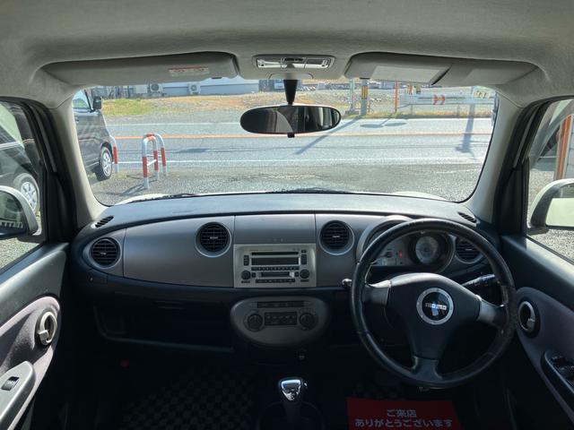 ミラジーノ ミニライト 車検2年 純正フルエアロ 15インチミニライトアルミホイール HIDヘッドライト フォグランプ メッキ網目グリル CD タコメーター付き2連スピードメーター 禁煙コインケース 走行7.3万キロ(34枚目)