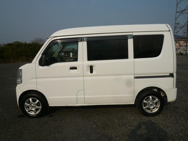 ミニキャブバン Ｇ　６代目・エブリイＯＥＭ車両　４ＡＴ　パートタイム４ＷＤ　ＡＣ　チューナー　両側スライドドア　前席パワーウィンドウ（リア席手動キーレス　ＬＥＤヘッドライト　障害物センサー　社外ＡＷ　取説　予防安全機能（4枚目）
