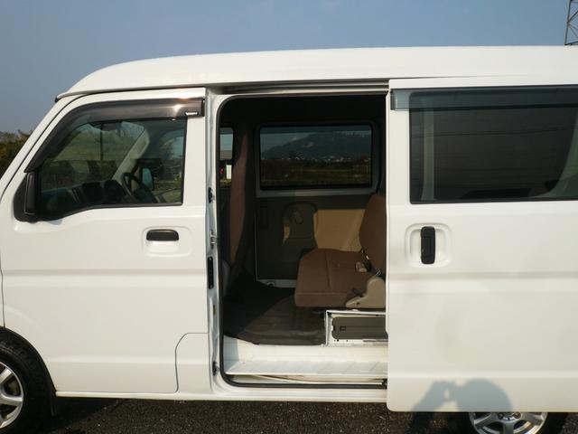 ミニキャブバン Ｇ　６代目・エブリイＯＥＭ車両　４ＡＴ　パートタイム４ＷＤ　ＡＣ　チューナー　両側スライドドア　前席パワーウィンドウ（リア席手動キーレス　ＬＥＤヘッドライト　障害物センサー　社外ＡＷ　取説　予防安全機能（45枚目）