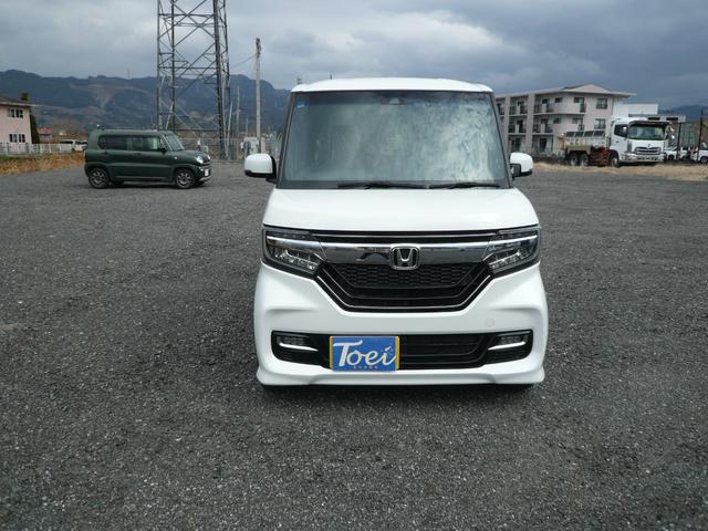 Ｎ－ＢＯＸカスタム Ｇ・Ｌホンダセンシング　片側Ｐスライドドア　純正ナビ　ワンセグ　Ｂｌｕｅｔｏｏｔｈ接続前席シートヒーター　プラズマクラスター機能付きエアコン　ＥＴＣ３６０°ドラレコ　フルフラット　ステアリングスイッチ　クルコンＡＷ１４（3枚目）