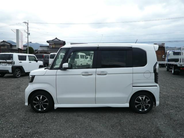 Ｎ－ＢＯＸカスタム Ｇ・Ｌホンダセンシング　片側Ｐスライドドア　純正ナビ　ワンセグ　Ｂｌｕｅｔｏｏｔｈ接続前席シートヒーター　プラズマクラスター機能付きエアコン　ＥＴＣ３６０°ドラレコ　フルフラット　ステアリングスイッチ　クルコンＡＷ１４（4枚目）