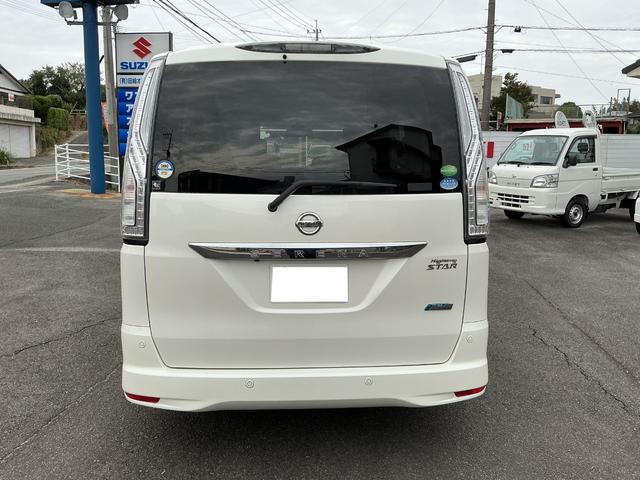セレナ ハイウェイスターＳ－ＨＶアドバンスドセーフティパック　両側電動スライドドア・衝突軽減ブレーキ・アラウンドビューモニター・スマートキー・プッシュスタート・ナビ・フリップダウンモニター・ＥＴＣ（7枚目）