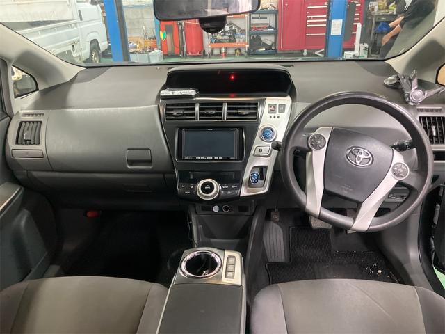 プリウスアルファ ナビ(9枚目)