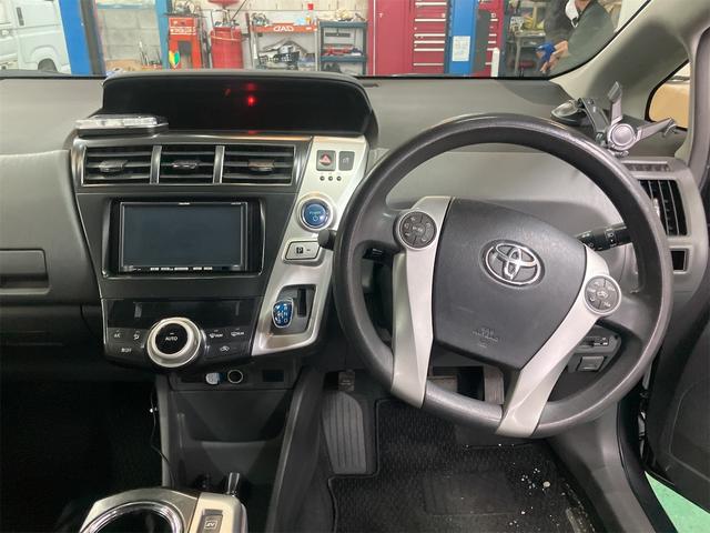 プリウスアルファ ナビ(10枚目)