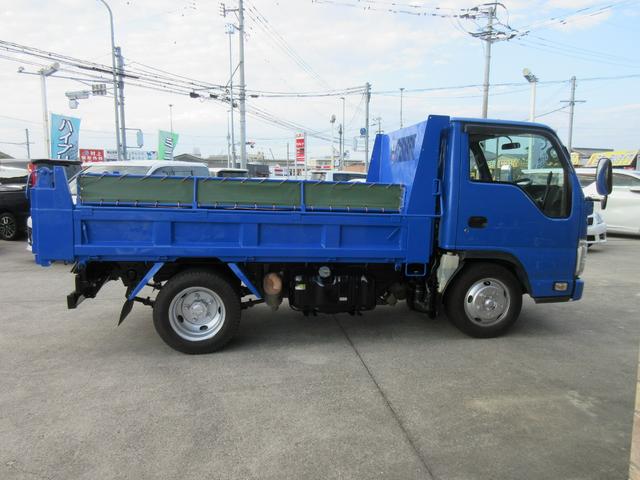 エルフトラック いすゞ 全低床 ２トンダンプ ２ｔダンプ ５速マニュアル ５ｍｔ コボレーン ビニールシートカバー エアコン パワステ パワーウィンドウの中古車詳細 中古車検索ならkurutown クルタウン