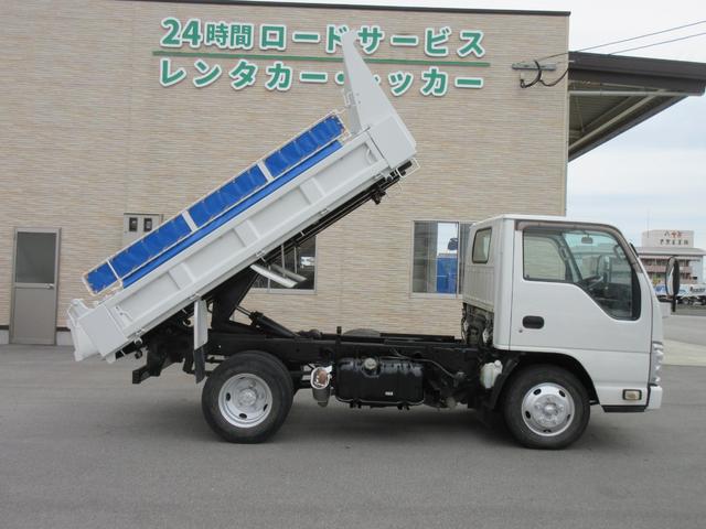 エルフトラック 　ダンプ　高床　２トン　２ｔ　５ＭＴ　５速マニュアル車　ディーゼルターボ　コボレーン　荷台塗装済み　ビニールシートカバー　ＥＴＣ　キーレス　坂道発進補助装置（17枚目）