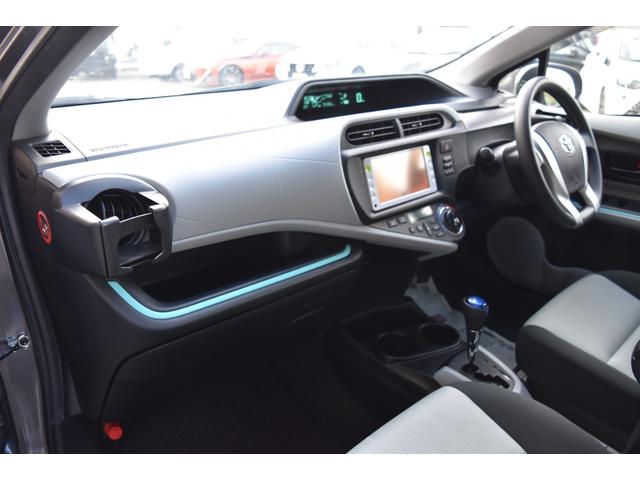 アクア S スマートキー 純正ナビ ワンセグTV ETC オートライト オートエアコン センターアームレスト モード切替スイッチ(29枚目)