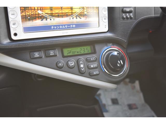 アクア S スマートキー 純正ナビ ワンセグTV ETC オートライト オートエアコン センターアームレスト モード切替スイッチ(40枚目)