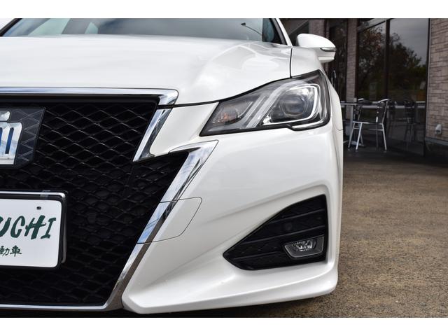 クラウンハイブリッド アスリートS 純正ディスプレイ パノラミックビュー サンルーフ セーフティセンス クリアランスソナー シートベンチレーション ステアリングヒーター オートエアコン LEDヘッドライト パワーシート LDA クルコン(25枚目)