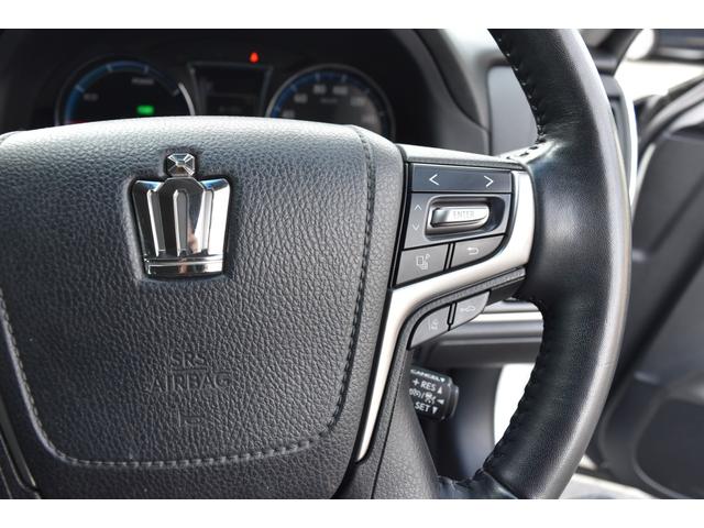 クラウンハイブリッド アスリートS 純正ディスプレイ パノラミックビュー サンルーフ セーフティセンス クリアランスソナー シートベンチレーション ステアリングヒーター オートエアコン LEDヘッドライト パワーシート LDA クルコン(34枚目)