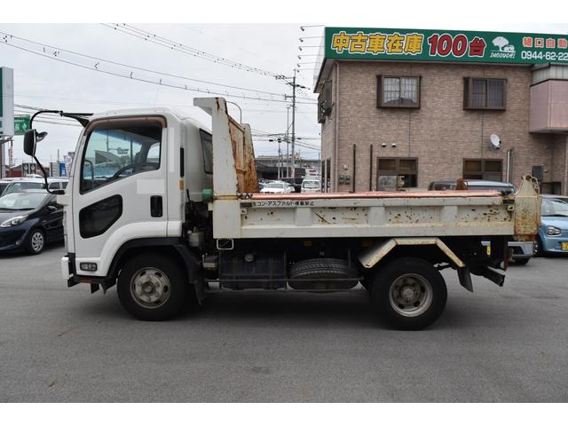 フォワード 4トンダンプ・4tダンプ・6速マニュアル・6MT・電動コボレーン・左電動格納ミラー・荷台ピン(9枚目)