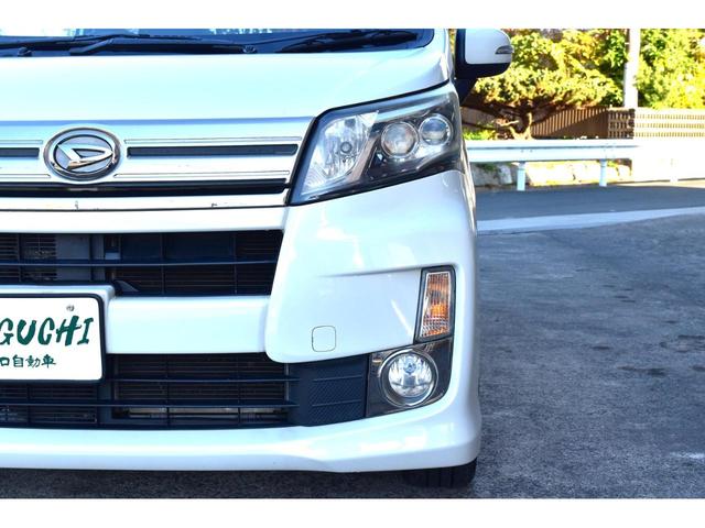 ムーヴ カスタム　Ｘ　ＶＳ　キーフリー　アイドリングストップ　オートライト　フォグランプ　オートエアコン　アクセサリーソケット　ナビ　ＴＶ　ブルートゥース　ＥＴＣ　社外革調シートカバー　助手席下収納ＢＯＸ　電動格納ミラー（24枚目）