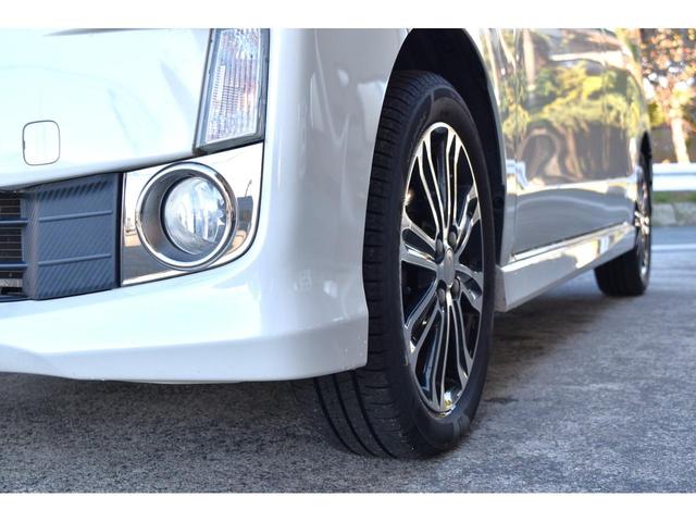 ムーヴ カスタム　Ｘ　ＶＳ　キーフリー　アイドリングストップ　オートライト　フォグランプ　オートエアコン　アクセサリーソケット　ナビ　ＴＶ　ブルートゥース　ＥＴＣ　社外革調シートカバー　助手席下収納ＢＯＸ　電動格納ミラー（28枚目）