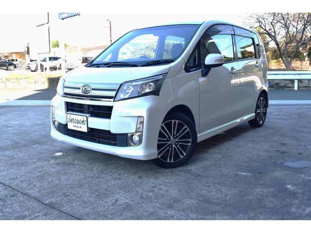 ムーヴ カスタム　Ｘ　ＶＳ　キーフリー　アイドリングストップ　オートライト　フォグランプ　オートエアコン　アクセサリーソケット　ナビ　ＴＶ　ブルートゥース　ＥＴＣ　社外革調シートカバー　助手席下収納ＢＯＸ　電動格納ミラー（30枚目）