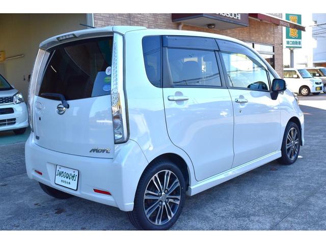 ムーヴ カスタム　Ｘ　ＶＳ　キーフリー　アイドリングストップ　オートライト　フォグランプ　オートエアコン　アクセサリーソケット　ナビ　ＴＶ　ブルートゥース　ＥＴＣ　社外革調シートカバー　助手席下収納ＢＯＸ　電動格納ミラー（33枚目）