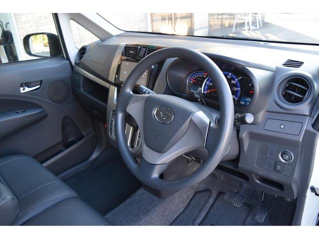 ムーヴ カスタム　Ｘ　ＶＳ　キーフリー　アイドリングストップ　オートライト　フォグランプ　オートエアコン　アクセサリーソケット　ナビ　ＴＶ　ブルートゥース　ＥＴＣ　社外革調シートカバー　助手席下収納ＢＯＸ　電動格納ミラー（36枚目）