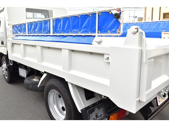 デュトロ 全低床ダンプ 3トン 3t ダンプ 全低床 荷台塗装済み MT 5速マニュアル ETC コボレーン エアバック 左電動格納ミラー 荷台フックピン(34枚目)