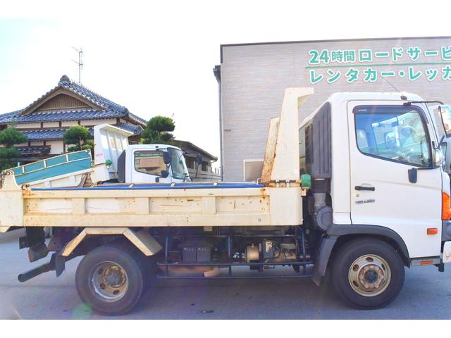 ヒノレンジャー 4トンダンプ・4tダンプ・6速マニュアル・6MT・左電動格納ミラー・荷台フックピン・電動コボレーン(19枚目)