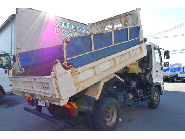 ヒノレンジャー 4トンダンプ・4tダンプ・6速マニュアル・6MT・左電動格納ミラー・荷台フックピン・電動コボレーン(41枚目)