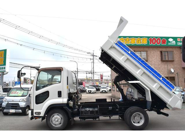 フォワード 4トン 4t ダンプ 荷台塗装済み 6MT 6速マニュアル キーレス 左電動格納ミラー(7枚目)