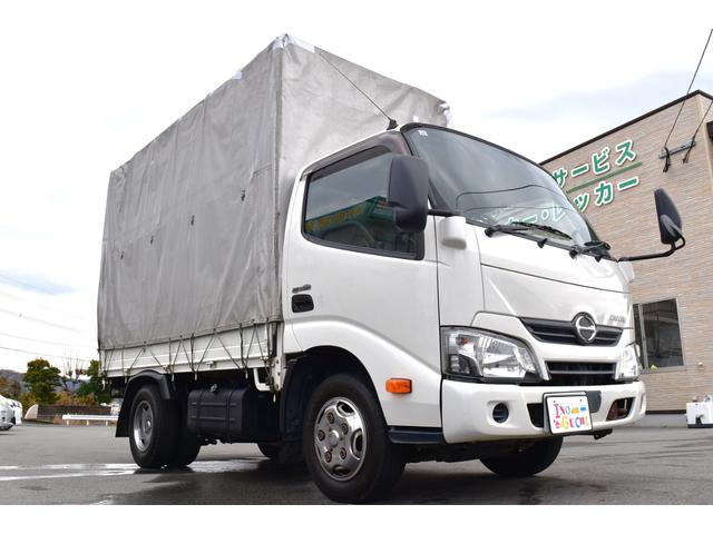 デュトロ 　２トン　２ｔ　幌車　ＡＴ　オートマ　アイドリングストップ　ＥＴＣ　プリクラッシュセーフティ　車線逸脱警報　左ドアミラー電動格納　荷室作業灯（42枚目）