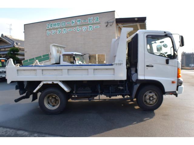 ヒノレンジャー ダンプ　４トンダンプ　４ｔダンプ　ＡＴ　オートマ　左電動格納ミラー　ＥＴＣ（10枚目）