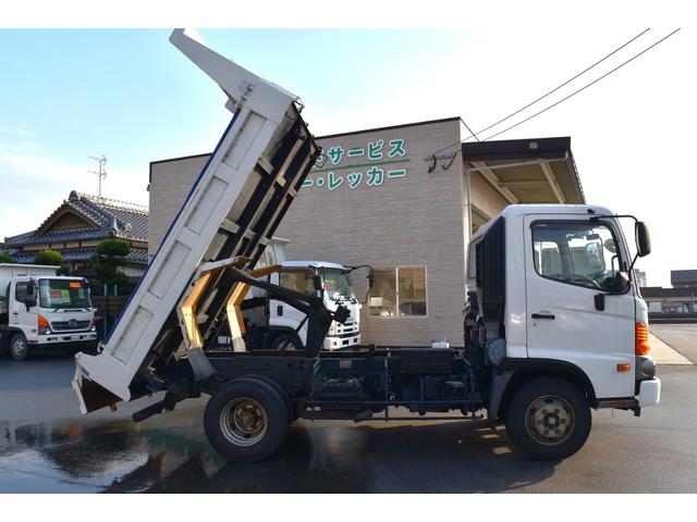 ヒノレンジャー ダンプ　４トンダンプ　４ｔダンプ　ＡＴ　オートマ　左電動格納ミラー　ＥＴＣ（11枚目）