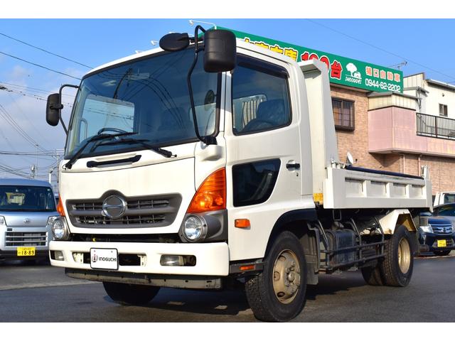 ヒノレンジャー ダンプ　４トンダンプ　４ｔダンプ　ＡＴ　オートマ　左電動格納ミラー　ＥＴＣ（21枚目）