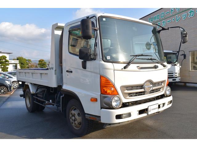 ヒノレンジャー ダンプ　４トンダンプ　４ｔダンプ　ＡＴ　オートマ　左電動格納ミラー　ＥＴＣ（25枚目）