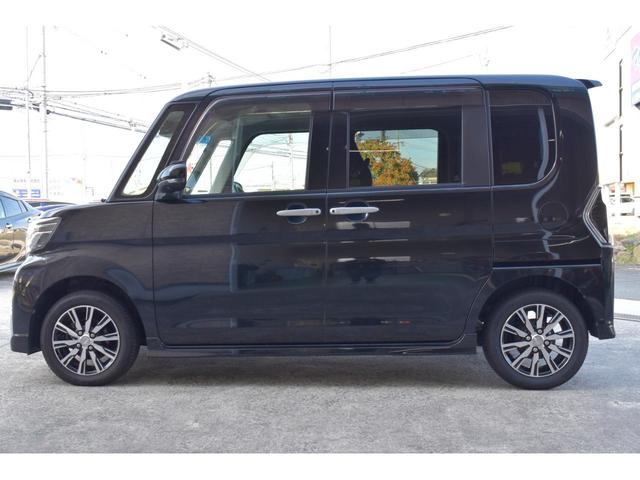 タント カスタムＸ　トップエディションリミテッドＳＡＩＩＩ　純正８インチナビ　ＴＶ　ブルートゥース　ＨＤＭＩ　パノラミックビューバックカメラ　両側パワースライドドア　オートＬＥＤヘッドライト　シートヒーター　オートエアコン　スマートアシスト　革調シートカバー（6枚目）