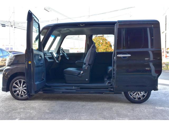 タント カスタムＸ　トップエディションリミテッドＳＡＩＩＩ　純正８インチナビ　ＴＶ　ブルートゥース　ＨＤＭＩ　パノラミックビューバックカメラ　両側パワースライドドア　オートＬＥＤヘッドライト　シートヒーター　オートエアコン　スマートアシスト　革調シートカバー（7枚目）